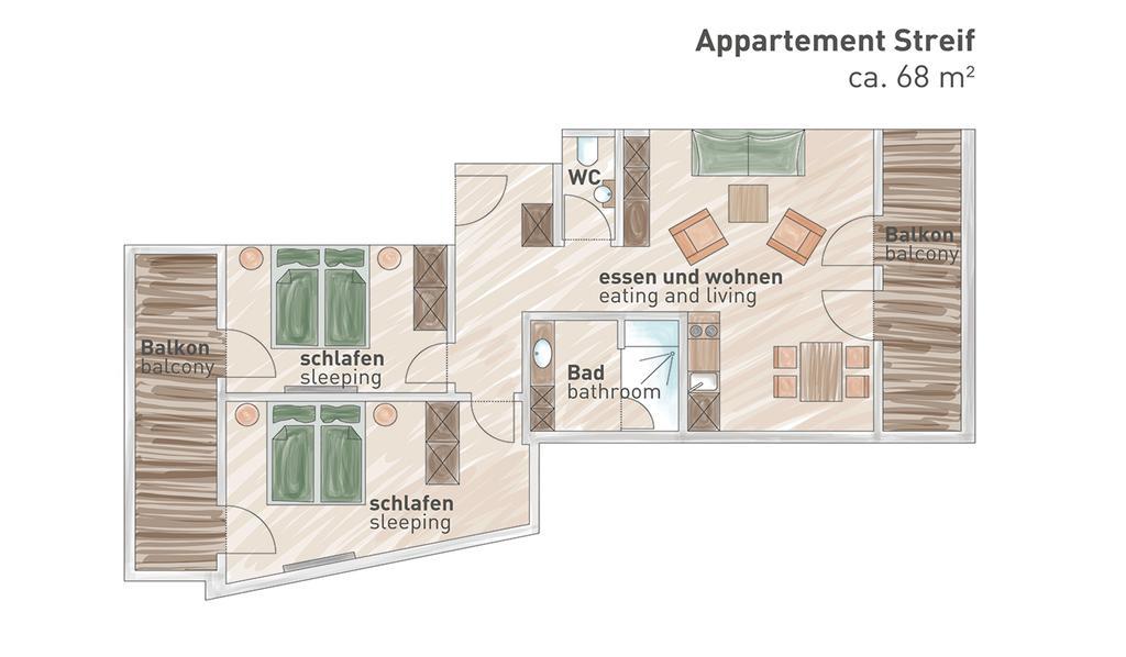 Sonnental Residenz - Appartementhaus In Kitzbühel Esterno foto